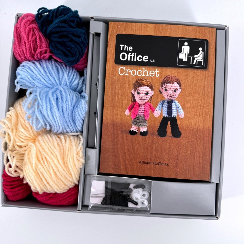 The Office Crochet‎ Kit make Jim Pam Michael Dwight Dunder Mifflin Projects
